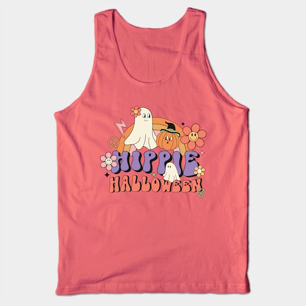 Hippie Halloween Tank Top by Erin Decker Creative